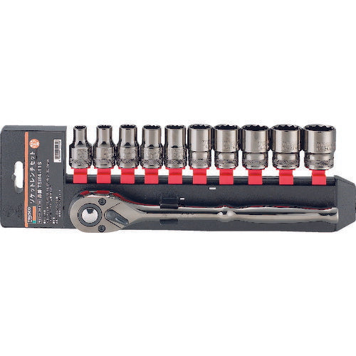 ＴＲＵＳＣＯ ソケットレンチセット １２角タイプ 差込角１２．７ １１Ｓ TSW4-11S