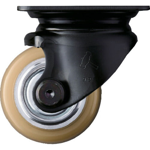 ハンマー 低床重荷重用旋回式ウレタン車輪（アルミホイール・ボールベアリング）５０ｍｍ 540S-BAU50