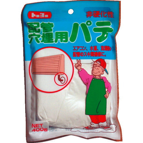 ＭＡＴＥＲＡＮ　配管・穴埋め用パテ　白　４００ｇ　（１個入） NO105247