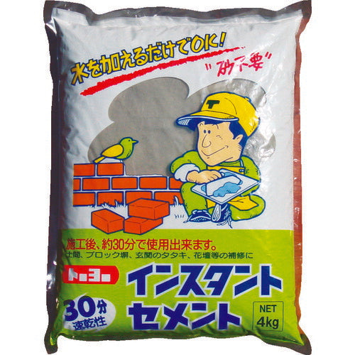 ＭＡＴＥＲＡＮ　インスタントセメント３０分速乾　灰　４ｋｇ　（１個入） NO5151