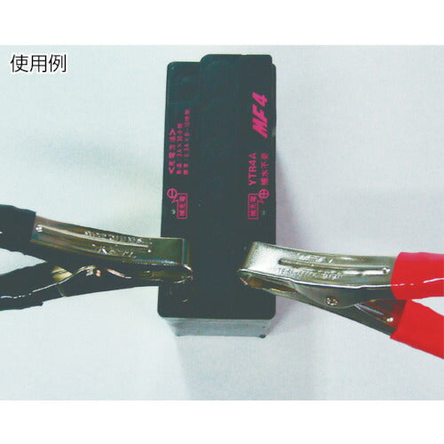 テイシン ヒッポークリップＣ－６６１ 定格１０Ａ 赤黒各１個 １Ｓ（ＰＫ）２個入 C-661R/B