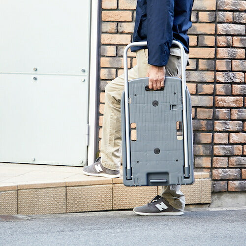 ＴＲＵＳＣＯ 樹脂台車 こまわり君 省音Ｇ車輪 ６００Ｘ３９０ アーセナルグレー MP-6039N2-DG