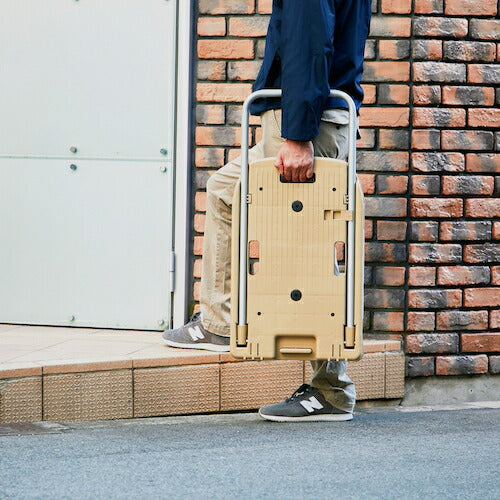 ＴＲＵＳＣＯ 樹脂台車 こまわり君 省音Ｇ車輪 ６００Ｘ３９０ ライトサンド MP-6039N2-LS