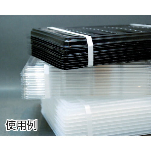日清紡　ゴムじゃない輪ゴム　モビロンバンド９０Ｘ３Ｘ０．３透明／洗浄タイプ１００Ｇ MB-9033TA-100G