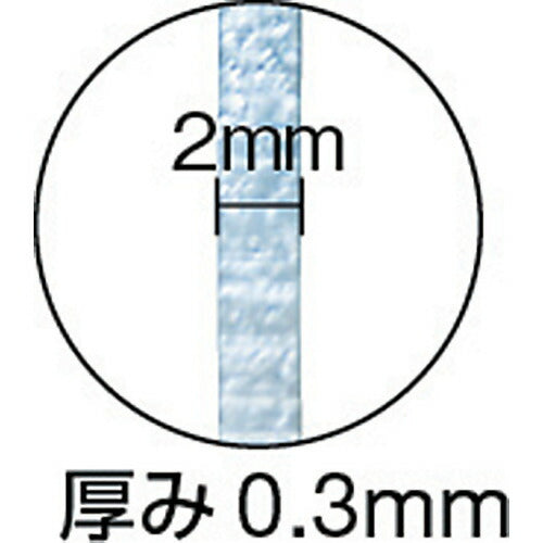 日清紡　ゴムじゃない輪ゴム　モビロンバンド５５Ｘ２Ｘ０．３透明／洗浄タイプ１００Ｇ MB-55023TA-100G