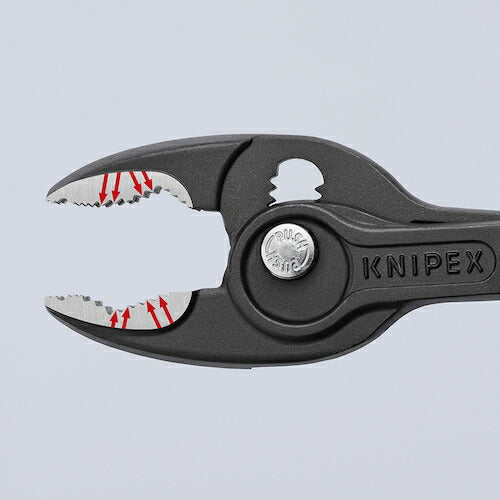ＫＮＩＰＥＸ スリップジョイントプライヤー ツイングリップ 8201-200