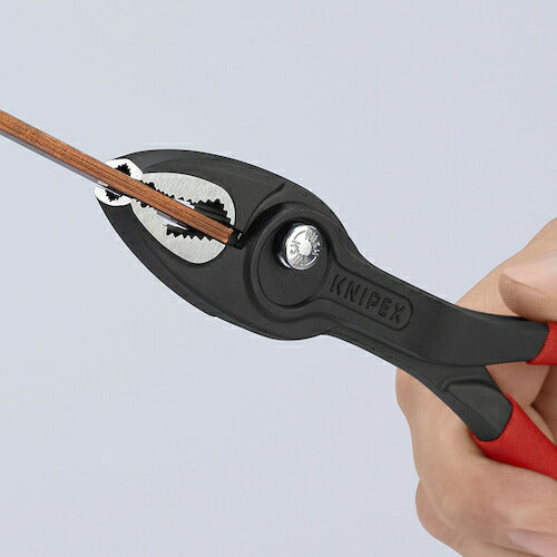 ＫＮＩＰＥＸ スリップジョイントプライヤー ツイングリップ 8201-200