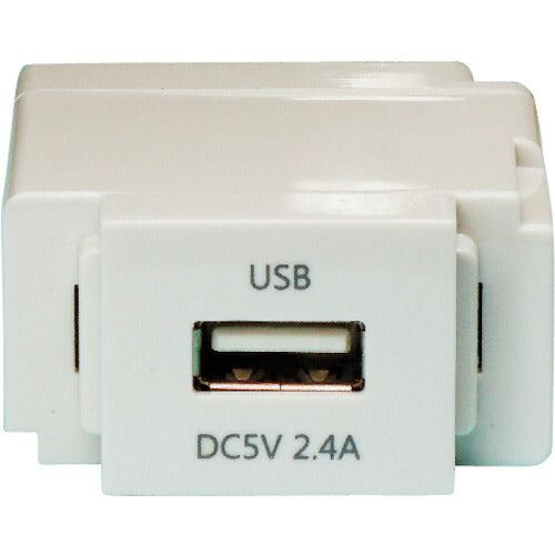 ＮＯＡＴＥＫ　組替式ＵＳＢコンセント（ミルキーホワイト） N-USB0241W