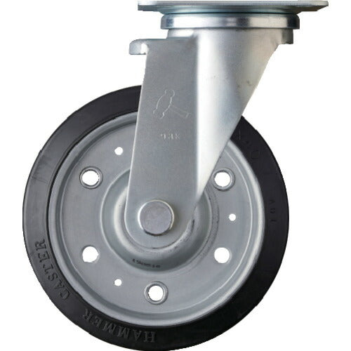 ハンマー 特殊鋼板製 自在 ゴムＢ車１５０ｍｍ 420YS-RBB150