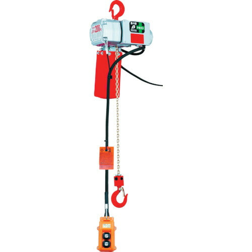 象印 ベータ型小型電気チェンブロック 定格荷重１２５ＫＧ 揚程６Ｍ （βＳ－０１２ ６ｍ） BS-K1260
