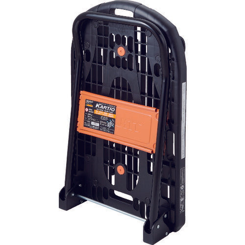 ＴＲＵＳＣＯ 樹脂台車 カルティオ（スチールハンドルタイプ）折畳 ７８０Ｘ４９０ 黒 ブレーキなし MPK-720-BK