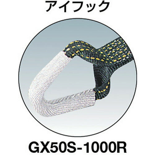 ＴＲＵＳＣＯ 強力型ベルト荷締機 ＳＵＳ金具 ２５ｍｍ幅 ３００ｋｇ アイタイプ GX25S-300R