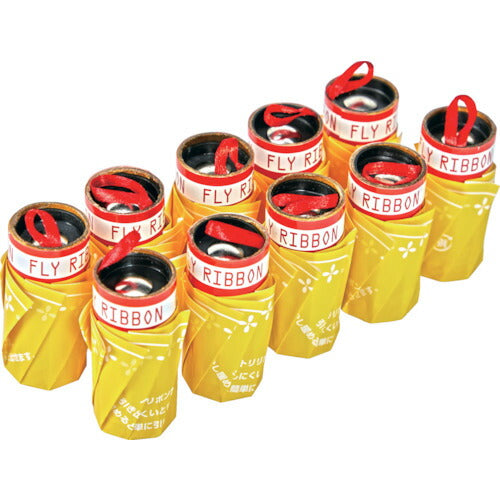 ＴＲＵＳＣＯ ハエとりリボン １０個入 FCP-10P