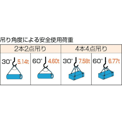 ＴＲＵＳＣＯ Ｗスリング Ａタイプ １８ｍｍＸ１ｍ GR-18S1