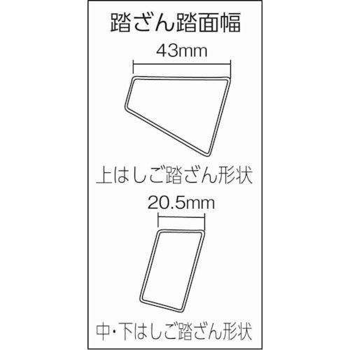 ピカ ３連はしご コンパクト３ ＬＮＴ型 ５ｍ LNT-50A