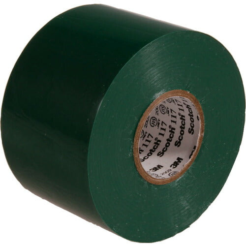 ３Ｍ ビニールテープ １１７ 緑 ５０ｍｍＸ２０ｍ 117
