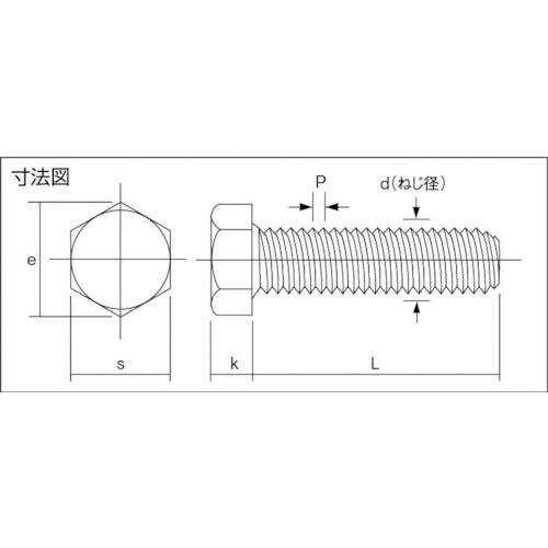 コノエ 六角ボルト スチール ユニクロ 全ねじ Ｍ６×１５ （７００本入） BT-SS-0615