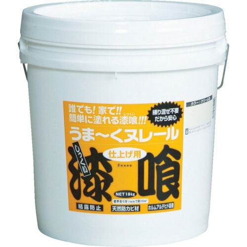 日本プラスター うま～くヌレール １８ｋｇ 白色 12UN21