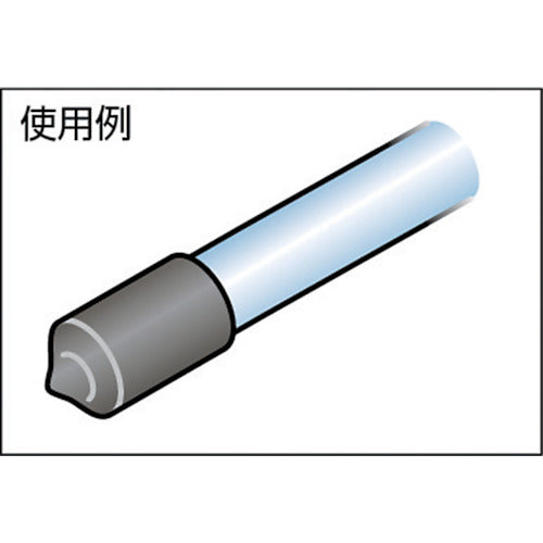 ＩＷＡＴＡ　保護キャップ　丸　（１００個入）　黒 HLDP135-B