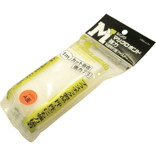 Ｓｈｉｎｗａ マジクロボンド オス 強粘着付 ５０ｍｍ×１ｍ 白 1K2LUC-501-W