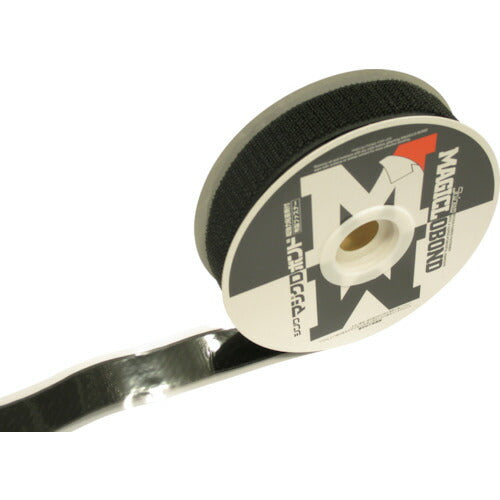 Ｓｈｉｎｗａ マジクロボンド メス 強粘着付 ２５ｍｍ×５ｍ 黒 2W3L5UC-255-BK