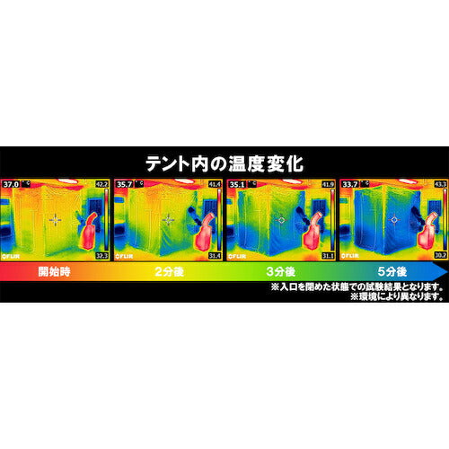 Ｓｕｉｄｅｎ　クーラーテント１．８ｍ×１．８ｍ SS-TNT-1818-C