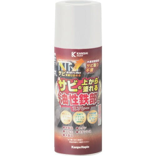 ＫＡＮＳＡＩ　油性鉄部用ＳＳＰ　白　３００ＭＬ 00477640012300