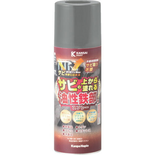 ＫＡＮＳＡＩ　油性鉄部用ＳＳＰ　うすねずみ色　３００ＭＬ 00477640432300