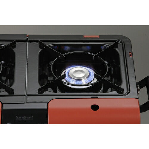 Ｉｗａｔａｎｉ　カセットガススタンドＢＢＱグリル　グリルスター CB-SBG-2