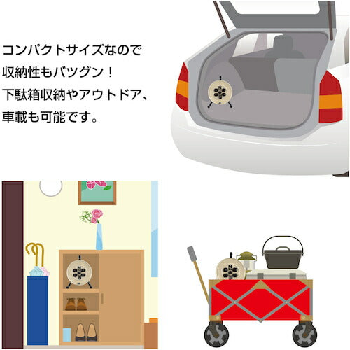 ハタヤ ＪＳリール 単相１００Ｖアース付 １０ｍ JS-101K