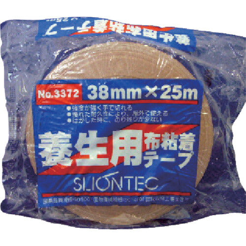 スリオン 養生用布粘着テープ３８ｍｍ ブラウン 337200-KD-00-38X25