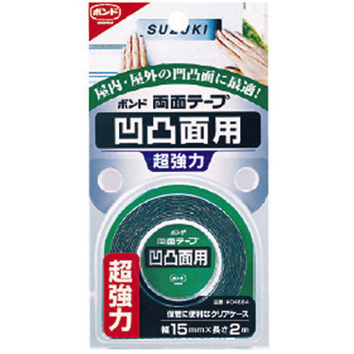 コニシ ボンド両面テープ 凸凹面用 ０．８５ｍｍ×１５ｍｍ×２ｍ 04684