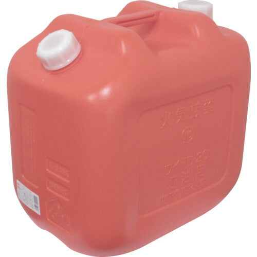 ヒシエス 灯油缶 ２０Ｌ 赤 20LW-R