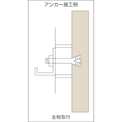 ユニカ ルーティアンカー Ｃタイプ（三価クロメート） Ｃ－１０５０ C-1050