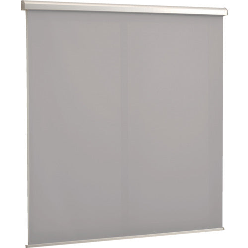 ＴＲＵＳＣＯ　屋外用ロールスクリーン　サッシ固定金具付　１８２０Ｘ２２００　グレー TART-1822