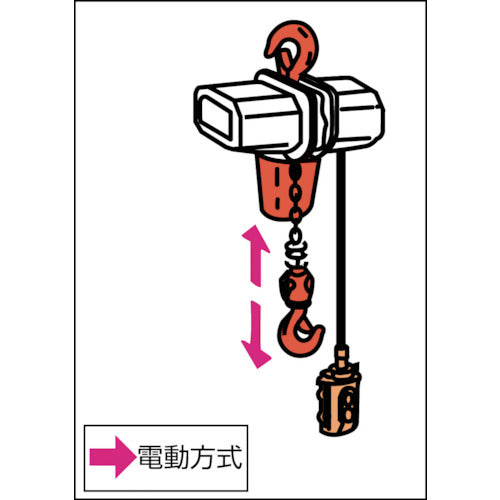 象印　β型電気チェーンブロック・１２５ｋｇ・１０ｍ　（βＳ－０１２　　１０ｍ） BS-K12A0