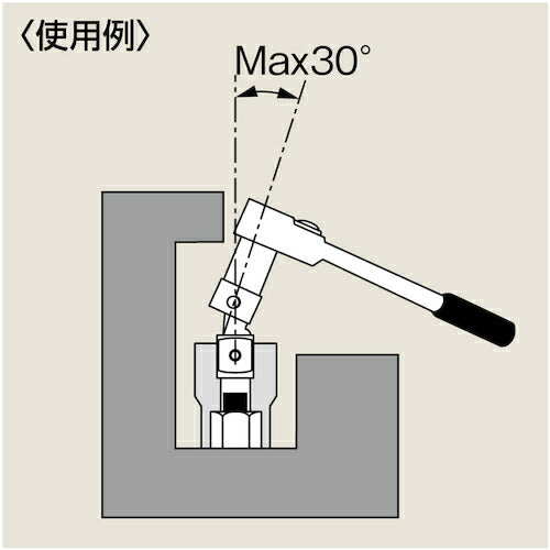 ＴＯＮＥ インパクト用ユニバーサルジョイント ボールジョイント（ショートタイプ） 差込角１２．７ｍｍ 全長６３ｍｍ 構造用鋼 NJ40S