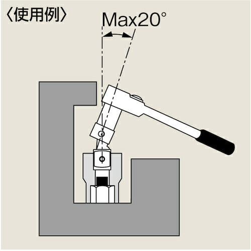 ＴＯＮＥ インパクト用ボールジョイント（ショートタイプ）凸凹２５．４ｍｍ NJ80S