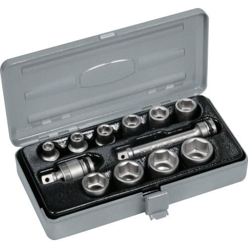 ＴＯＮＥ インパクト用ソケットセット（メタルトレー付） １２ｐｃｓ 差込角９．５ｍｍ NV3102