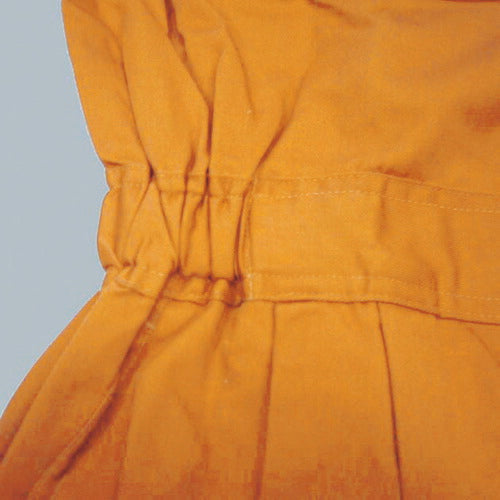 カジメイク Ｔ／Ｃ長袖つなぎ服 オレンジ Ｍ 6609-25-M