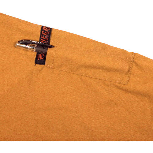 カジメイク Ｔ／Ｃ長袖つなぎ服 オレンジ Ｍ 6609-25-M