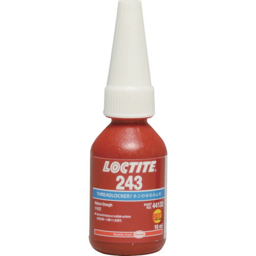 ロックタイト ねじ緩み止め接着剤 中強度 ２４３ １０ｍｌ 243-10