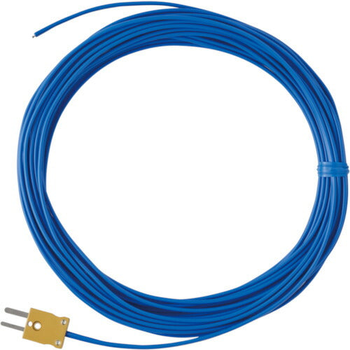 【送料・納期都度見積】 佐藤 被覆熱電対 φ０．３２ クラス２ １０ｍＤＫ－Ｋ先端溶接コネクタ付 8250-94