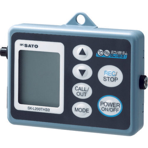 【送料・納期都度見積】 佐藤 データーロガー温湿度用 SK-L200TH2-AD