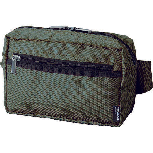 ＴＲＵＳＣＯ コンパクトウエストポーチ グリーン TC-CWP-GN