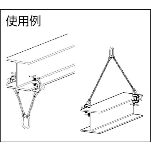 ＥＡＧＬＥ　ねじ式全方向クランプ　ＳＢＢ－３ｔ（５－３５） SBB-3-5-35