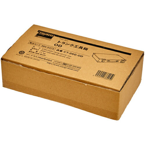 ＴＲＵＳＣＯ トランク型工具箱 ＯＤ Ｗ２７０ｘＤ１４５ｘＨ７０ CT-260-OD