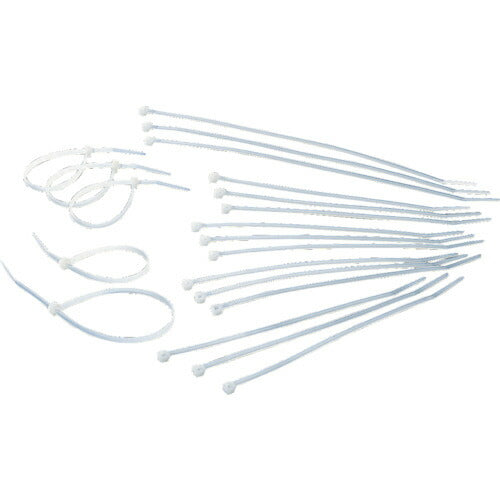 ＴＲＵＳＣＯ ケーブルタイ幅４．６ｍｍ×４００ｍｍ最大結束φ１１６ １００本 TRCV-400