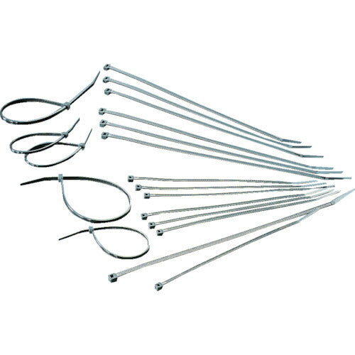 ＴＲＵＳＣＯ ケーブルタイ幅４．６ｍｍ×４００ｍｍ最大結束φ１１６耐候性 １００本 TRCV-400W