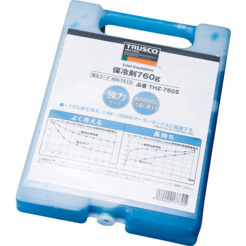 ＴＲＵＳＣＯ 保冷剤 ７６０ｇ 強冷タイプ THZ-760S